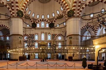 Obraz premium interno di moschea