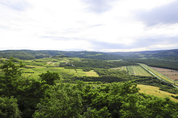 Fototapeta premium Istrien, Kroatien, Motovun