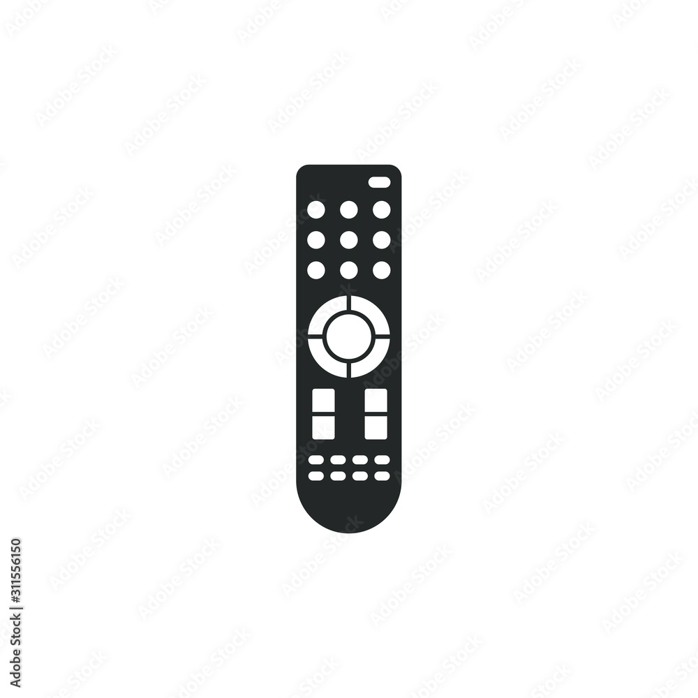 Aufkleber remote icon template color editable. remote symbol vector sign isolated on white background illustra