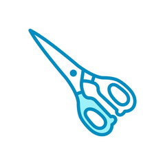 kitchen shears - scissor icon vector design template