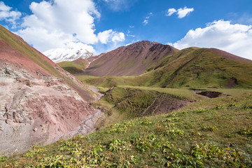 Trek to Lenin peak in Kyrgyzstan, Pamir
