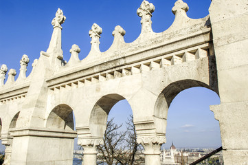 Budapest, Fischerbastei, Halaszbastya, Architekt Frigyes Schulek