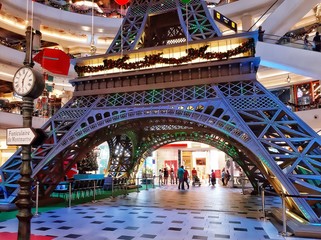 Obraz premium Pattaya,Thailand - December 20,2019: At the Terminal 21 shopping mall - image