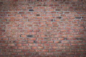 retro brick wall vintage background