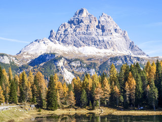 Lago di Misorine, Südtirol, Italien