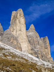 Die Drei Zinnen, Dolomiten, Südtirol, Italien