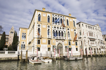 Fototapeta na wymiar Venedig, Canale Grande, Italien, Venetien