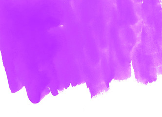 Purple spray colorful abstract watercolor background