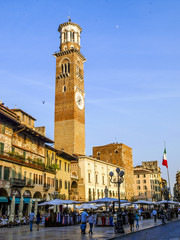 Verona, Piazza Erbe, Italien