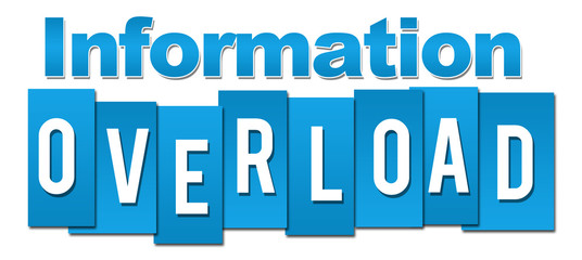 Information Overload Blue Professional