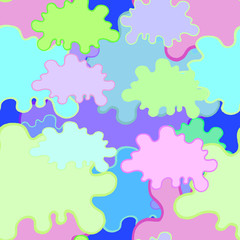 abstract background with speech bubbles