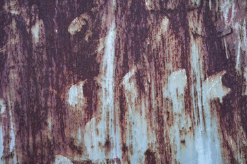 Rust wall abstract Background, metal rust background