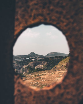 A peek through the fence