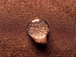 Water Proof Textile block water to pass through to stay dry