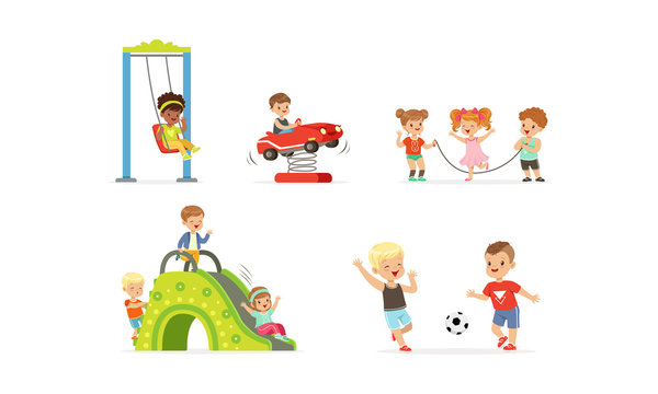 Kids Playing Clipart Images – Browse 73,445 Stock Photos, Vectors, and  Video