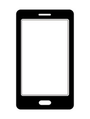 携帯画面　モノクロ