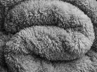 a beautiful close up texture towel