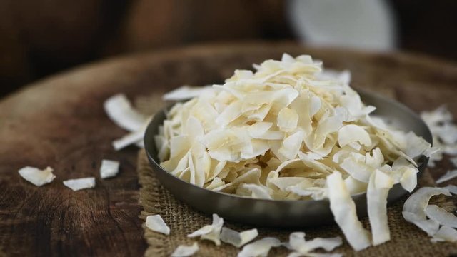 Rotating Coconut Chips (seamless loopable)