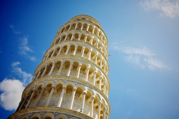 tower of Pisa, italy,