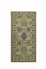 view on a Persian carpet with ornament