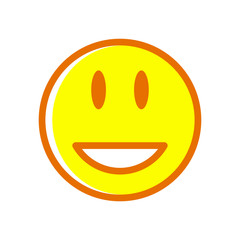 Emoticon expression icon vector