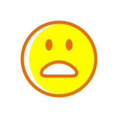 Emoticon expression icon vector