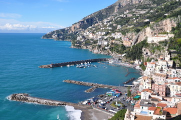 View of Amalfi
