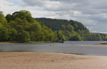 Loch Awe at Kilchurn Castle - I - Scotland