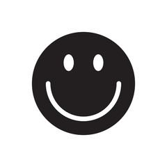 Emoticon icon logo vector design template