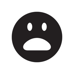 Emoticon icon logo vector design template