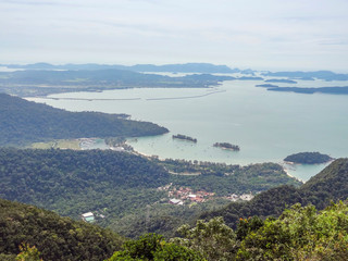 Fototapeta na wymiar coastal scenery at Lankawi