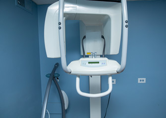 panorama xray machine is ready for use