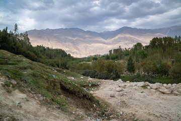 View in Wakhan Corridor in Afghanistan