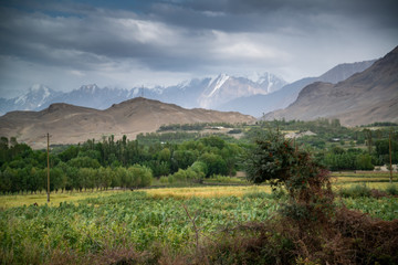 View in Wakhan Corridor in Afghanistan