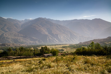 View in Wakhan Corridor in Afghanistan