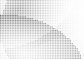 Abstract halftone dotted background. Monochrome grunge pattern with dot and circles.  Vector modern pop art texture for posters, sites, business cards, cover, postcards, labels, stickers layout.