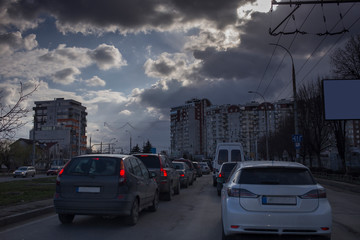 Obraz premium Streets of the city.