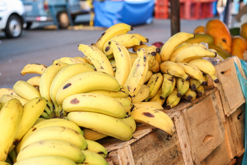 Frutas e legumes na feira