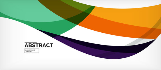 Linear wave web template. Vector illustration bright design. Decorative print. Decorative backdrop vector. Vector business illustration