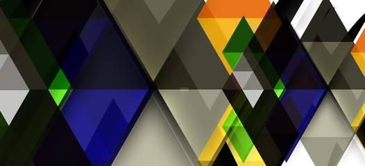 Modern mosaic triangle template background, great design for any purposes. Abstract geometric graphic design triangle pattern. Geometric line pattern.