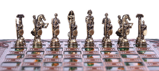 Chess pieces, for business strategy concept