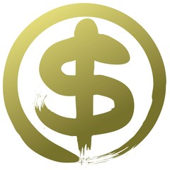 通貨　記号　マーク　ドル