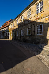 Obraz premium Historischer Ortskern von Zeil am Main, Landkreis Haßberge, Unterfranken, Franken, Bayern, Deutschland