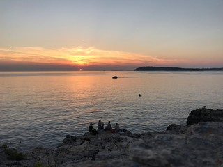 croatia sunset