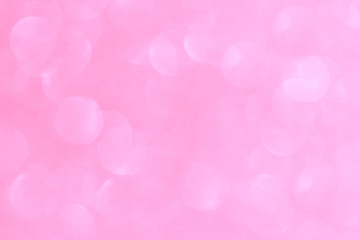 Pink bokeh background. The concept of Love and Valentines Day. 