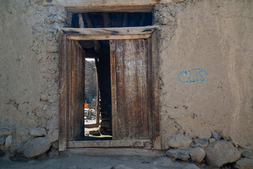 Streets of Ishkashim in Afghanistan