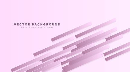 Vector Abstract geometric shape. 3d rectangle paper background.Vector Illustration For Wallpaper, Banner, Background, Card, landing page , etc