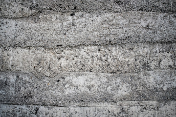 Old brick wall with cement wall texture. Background of old vintage brick wall. 