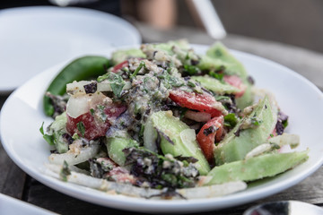 Best salad ever: Georgian walnut and tomato salad