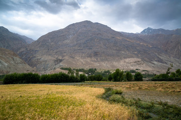 View in Wakhan Corridor in Afghanistan